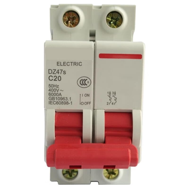 Disjoncteur DZ47s Type C 2P 20A pour la protection de votre tableau électrique