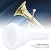 Tuba Mouthpiece, ABS Plastic Horn Mouthpiece Wind Instrument Accessories for Novice Professional Players Plastic Tuba Mouthpiece