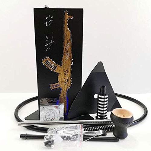 Angelay-Tian Shisha-Set Einrohr-Rohr-Shisha, High-End-Shisha Geeignet für Familien, ausländische Hotels, Bars, Clubs… – Bild 7