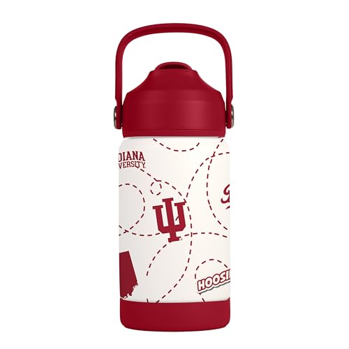 Image of Logo Brands NCAA Mascot Stainless-Steel Kids Bottle -Soft Silicone Mouthpiece, Easy To Carry, Kid-Friendly Design- Great For School & On-The-Go