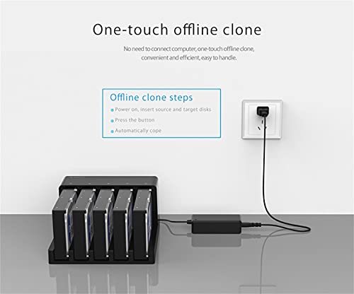 Estación Dock USB 3.0 5 Bahías para HDD 6558US3-C miniatura 5