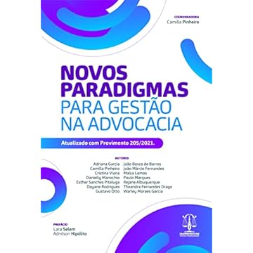 Capa do livro Novos Paradigmas Para Gestão Na Advocacia