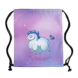 ZHENGJI Nueva Moda Mujeres Unicornio Mochila 3D Impresión 3D Softback Mujeres Mochila Bolso School Chicas Mochilas(SKD29014)