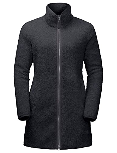 Jack Wolfskin Damen HIGH CLOUD COAT W Fleecemantel, Phantom, S