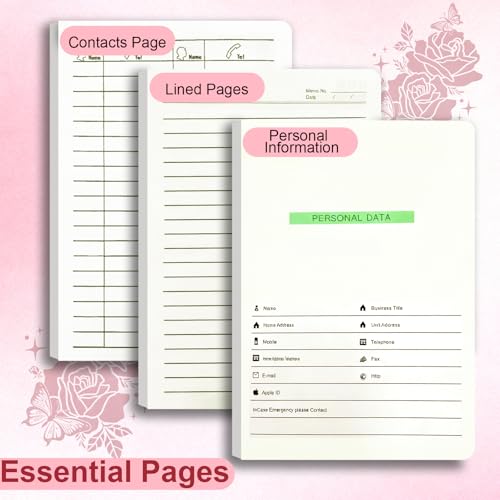 Carnet d'affaires papillon pour organiser vos documents et projets