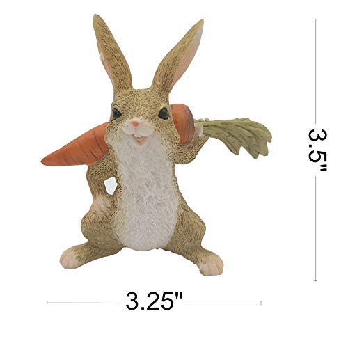 Statuette lapin originale Gemmia idee cadeau pour cremaillere - 3