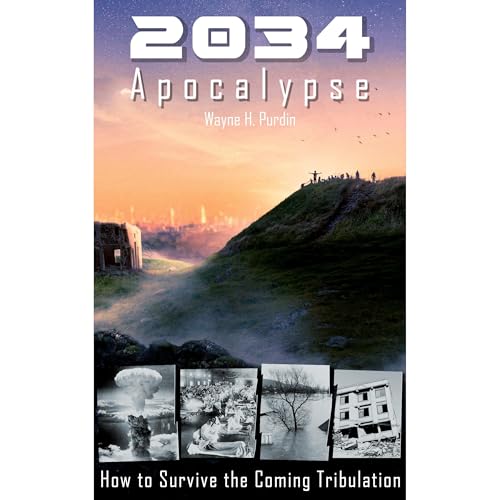 2034 Apocalypse Audiolibro Por Wayne Purdin arte de portada