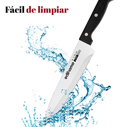 Edihome-Juego-de-Cuchillos-de-Cocina-Profesional-8-Piezas-y-Taco-Acero-Inoxidable-Utensilios-Afilador-Tijeras-Pelador-Fileteador-Soporte-Madera Edihome-Juego-de-Cuchillos-de-Cocina-Profesional-8-Piezas-y-Taco-Acero-Inoxidable-Utensilios-Afilador-Tijeras-Pelador-Fileteador-Soporte-Madera