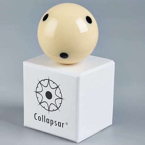 Miniatura 2 de Collapsar Pro-Cup Cue Ball Reglamento Tamaño 2-14 Bola de Taco de Entrenamiento de Piscina