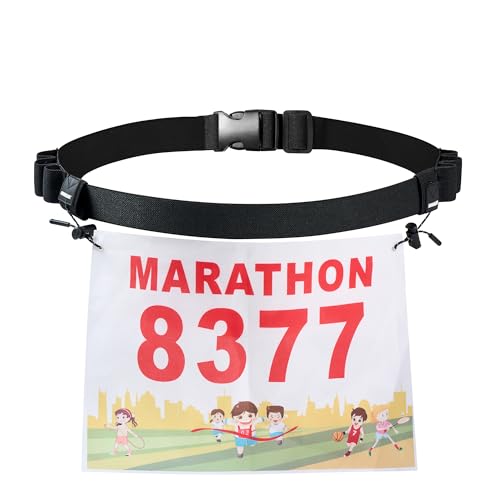 Race Bib Belt for Trail Running