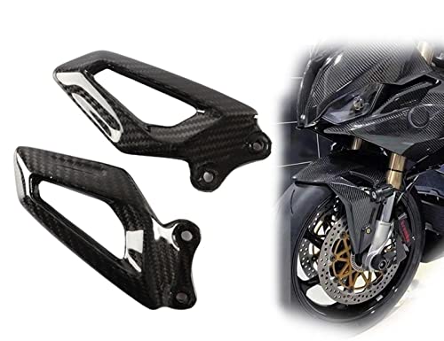 Fibre de carbone talon garde plaque recul repose-pied protecteur pour BMW S1000RR