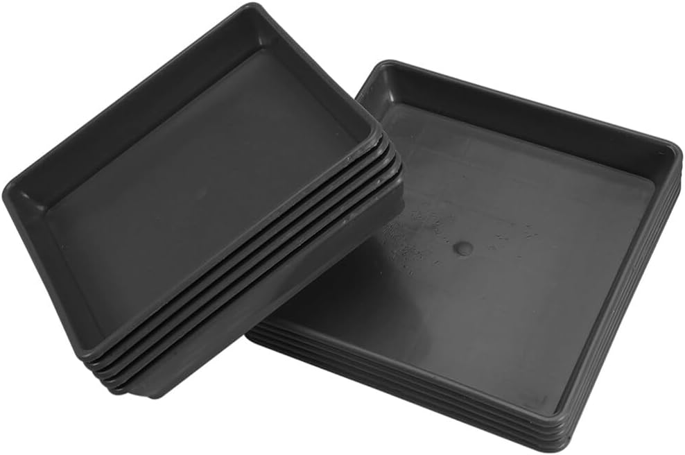 10pcs Durable Plant Saucer Trays for Flower Pots Drip Trays for Indoor and Outdoor Use Water Collection Saucers for Bonsai and Potted Plants Inner