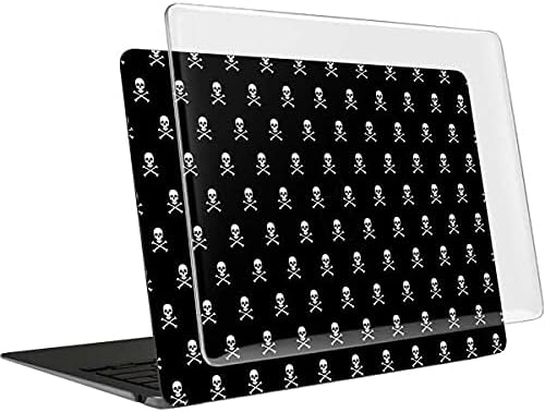 Skinit Case + Skin Compatible with MacBook Air 13in (2020) Originally Designed Skull and Crossbones (White) Design