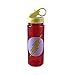 Silver Buffalo FL0164 DC Comics Flash Logo Tritan Water Bottle, 20-Ounces