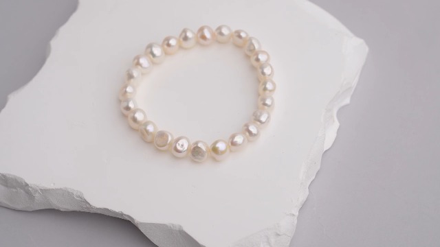 Bracciale Con Perle D'Acqua Dolce 11mm – Design Minimalista Con Chiusura Intercambiabile – Secret & You