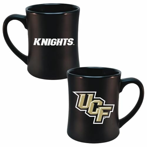 RFSJ INC. UCF Knights Ceramic 16oz Sculpted Mug – Official Team Logo Coffee Cup – Handwash Recommended – Includes One Mug - Includes One Mug