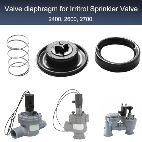 Aulpq Replacement Valve Diaphragm Assy, 100236 for Irritrol Sprinkler Valve 2400, 2600 and 2700DPR, 3/4" - 1"