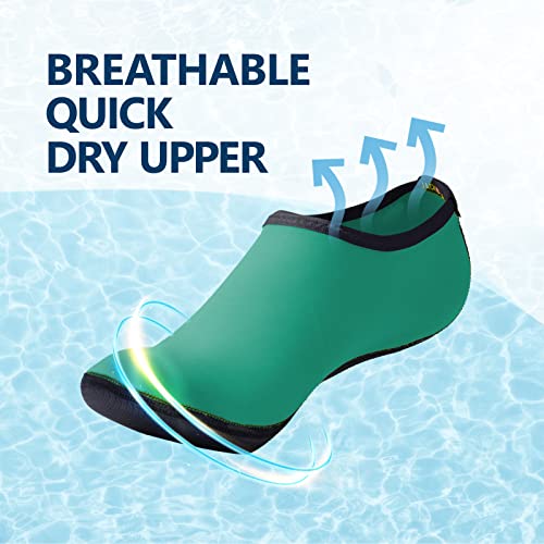 Image of JACKSHIBO Water Shoes for Women Men Quick-Dry Swim Shoes Beach Water Socks | Aqua, Swimming, Yoga, Surf, River, Lake, Kayak, Pool Socks, Cruise Essentials, Sport, Adult, Unisex, Cute, Barefoot, Vacation