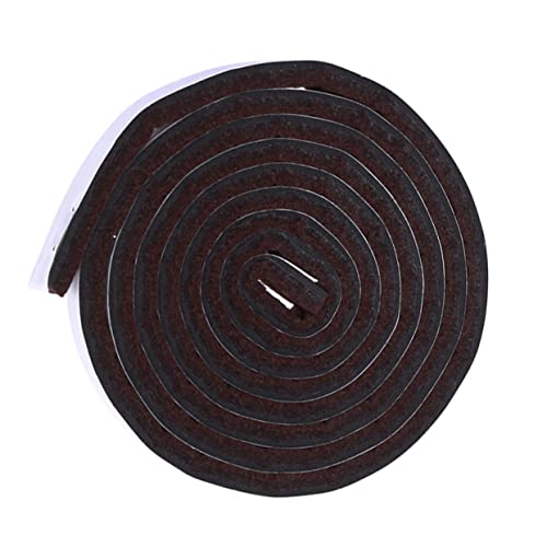Hemobllo 1 Pieza Funda Patas de Sillas de Fieltro Almohadillas Antideslizantes Muebles Reducción de Ruido y Protección del Color Marrón
