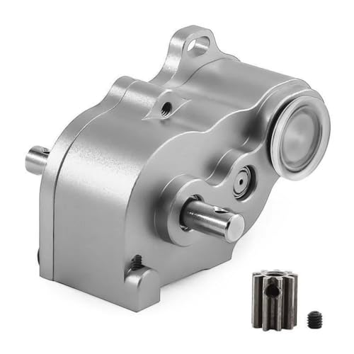 Compatible With AXIAL For SCX10 For Traxxas For TRX4 For Defender D90 1/10 RC�J�[�A�b�v�O���[�h�p�[�c ���^����d�S�M�A�{�b�N�X�Ή� �p�[�c RC�J�[(Silver)