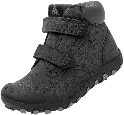 Mishansha Kinder Wanderschuhe rutschfest Leicht Trekking Wanderstiefel für Jungen Mädchen Gr.24-38