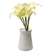 9piezas de Cala Flor Artificial Plantas Floral Ramo Decoración Boda Hogar Elegante...