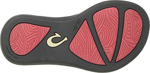 Olukai Kipuka Girl's Comfort Sandals Silver/dk Shadow - 5 M Us Big Kid3