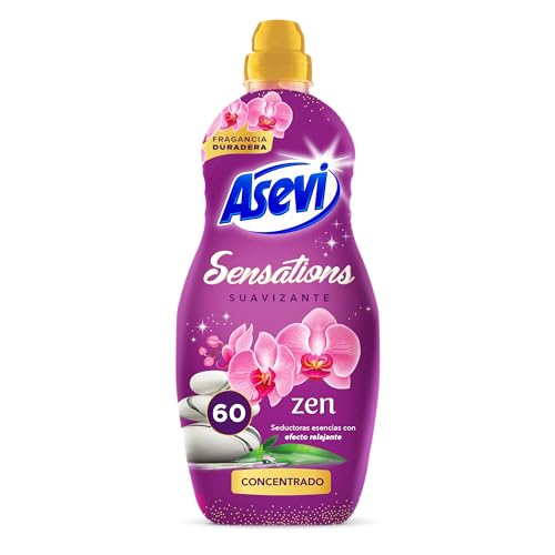 Suavizante Concentrado Asevi Sensation Zen 60 dosis, 1320 ml (Pack of 1)
