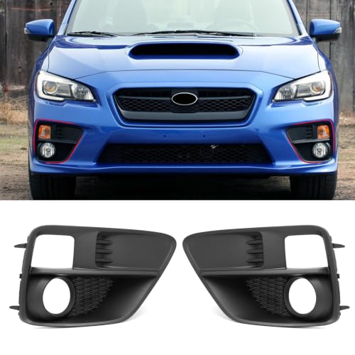 Yumzeco 2PCS Compatible with Subaru WRX/STI Fog Light Cover 2015 2016 2017