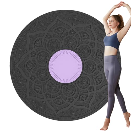 Wobble Balance Board - Entrenador Básico Antideslizante | Plataforma De Estabilidad Giratoria De 360 Grados Tabla De Masaje Para Pies, Gimnasio, Yoga, Entrenamiento Físico, Coordinatio