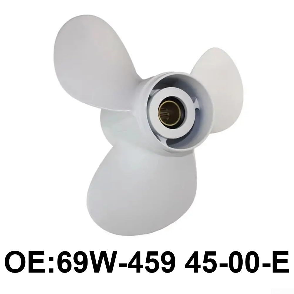 Elica fuoribordo 11 1/8x13 pollici in acciaio inox 13 denti design per 40-60HP barca motori