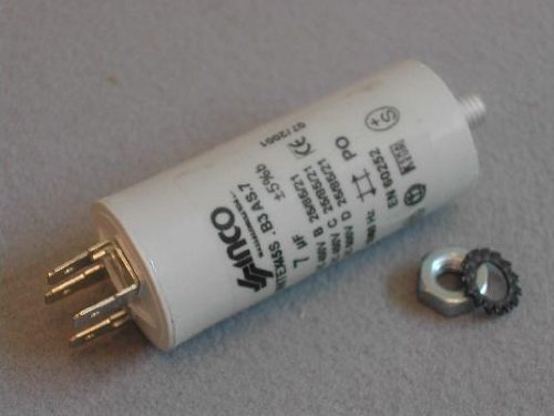 Condensatore: 7 mdf; condensatore universale da7uf 7mfd