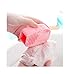 Produktbild ewfsef Mini Handheld Wäschekorb Bürste Silikon Candy Farben Waschbrett (Pink)