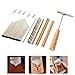 FUNOMOCYA Key Thumb Piano Accessries Kit Portable Kalimba Diy Parts Replacement Keys Set for Boys and Girls
