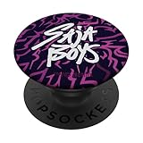 Kpop Demon Hunters Saja Boys Demon Pattern PopSockets Adhesive PopGrip