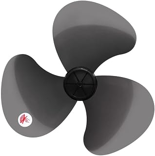 DOITOOL 16 Inch 3-Blade Plastic Fan Blade Replacement with Nut Cover - Universal for Standing, Pedestal & Table Fans