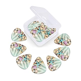 Médiators Guitare 12-Pack Seashells Starfish Guitar Picks Pour Guitare Électrique Guitare Acoustique Diverses Guitares - Les Beatles, Paul McCartney, John Lennon, RIngo Starr, George Harrison Médiators Guitare 12-Pack Seashells Starfish Guitar Picks Pour Guitare Électrique Guitare Acoustique Diverses Guitares – Image 5