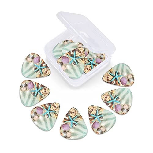 Médiators Guitare 12-Pack Seashells Starfish Guitar Picks Pour Guitare Électrique Guitare Acoustique Diverses Guitares - Les Beatles, Paul McCartney, John Lennon, RIngo Starr, George Harrison Médiators Guitare 12-Pack Seashells Starfish Guitar Picks Pour Guitare Électrique Guitare Acoustique Diverses Guitares – Image 6