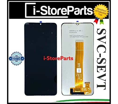 DISPLAY SAMSUNG A50 Generico Display Originale Service Pack LCD per Samsung Galaxy A12 A125 F Touch Screen Vetro Nero