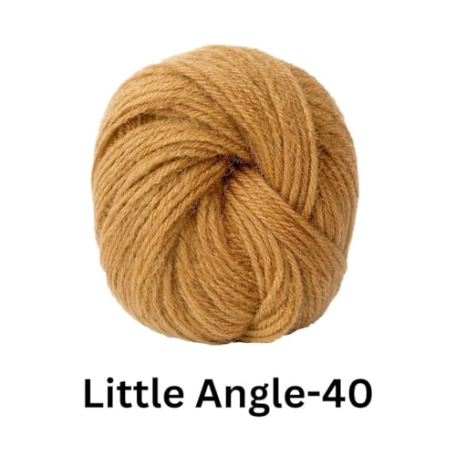 Image of VCR 4 Ply Pastel Brown Little Angle Yarn, 25 Grams, 92 Meters Length, 100% Acrylic Soft Baby Knitting Yarn for Crochet, Newborn Sweaters, Soft Baby Socks, Mittens and Leggings, Pack of 1