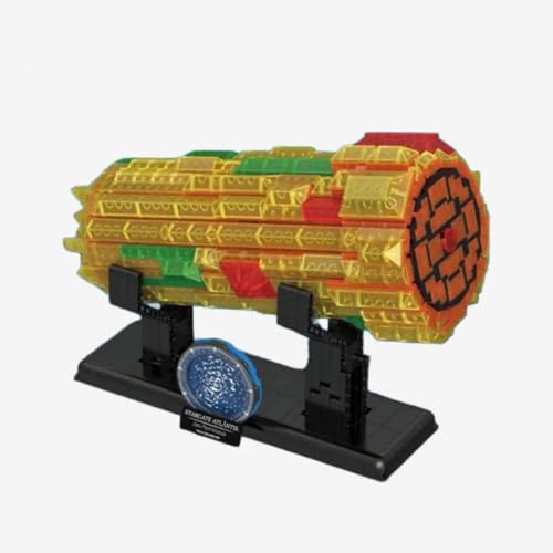 BlueBrixx Pro Stargate Zero Point Module - Sci-Fi Klemmbaustein-Modellbausatz für Erwachsene und Kinder, 1278 Teile, offiziell lizenziert, 106841