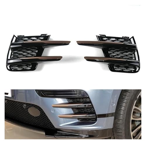Cubierta de faros antiniebla premium para Velar 17-22 | Acabado elegante de parachoques 2