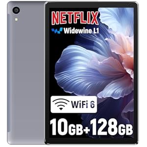 Android Tablet, 10.1 inch Tablets with 1280 * 800 IPS HD Touchscreen, Octa-Core Processor, 10GB RAM 128GB ROM, 1TB TF Card Expandable, 5G/2.4G WiFi, BT 5.0,Dual Camera, 2024 US Version