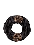 ✅ MIA SAN MIA: panno in microfibra versatile o sciarpa tubolare con motivo di colore nero