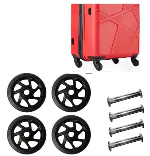 Image of Repair Replacement Luggage Wheel Part Accessories for VIP, Safari, American turistr, Skybag Suitcase Trolley Bag for Luggage Parts ((5 CM) 4 PCS Wheel)