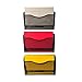 YIMU Mesh Collection Letter-Size Pocket Holder Metal Wall Mount File Organizer for Home/Office, 3 Pack, Black