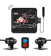 Motocam バイク用ドライブレコーダー 前後カメラ 防水防塵 wifi増強器 モーター有線リモコン 振動機能 SONY323センサー 1080PフルHD GPS（別売） APP対応 Gセンサ...