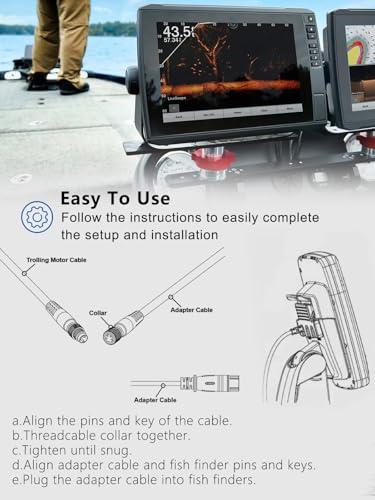 yourour 1852072 MKR-US2-12 Universal Sonar 2 Adapter Cable Compatible with Garmin Striker, Striker Plus, Striker Vivid, echoMAP, echoMAP Chirp, ECHOMAP Plus, ECHOMAP UHD, Echo Series - Thumbnail 6