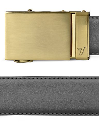 Image of Mission Belt Men's Leather Ratchet Belt, 40mm Metal Collection