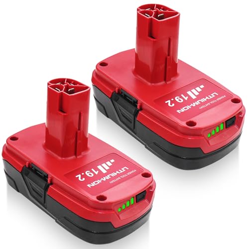 Munikind 2 Packs 3.6Ah C3 Replacement for Craftsman 19.2v Battery Lithium